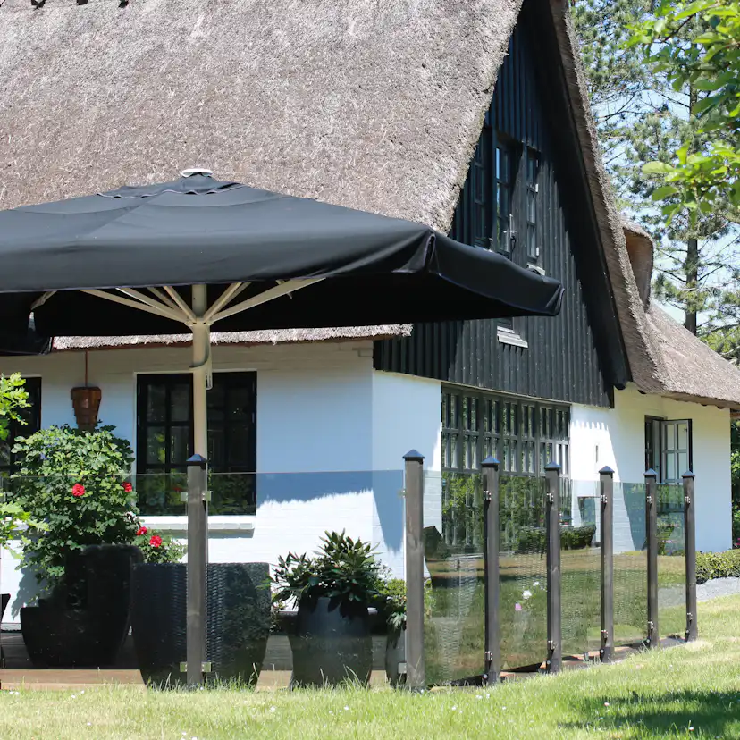 Glasstaket Hortus Villastaket 100x100