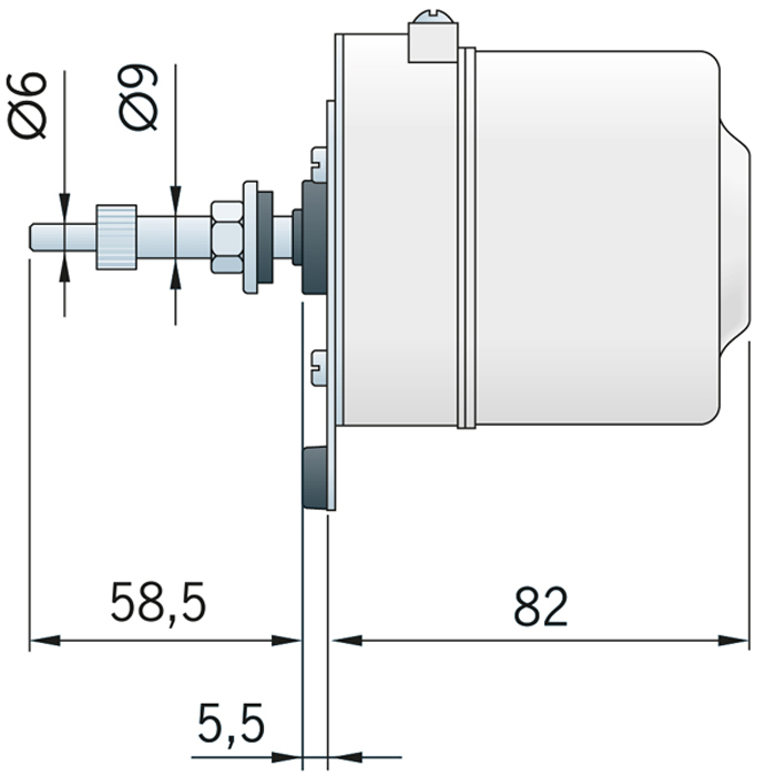 Torkarmotor Roca W05 12v