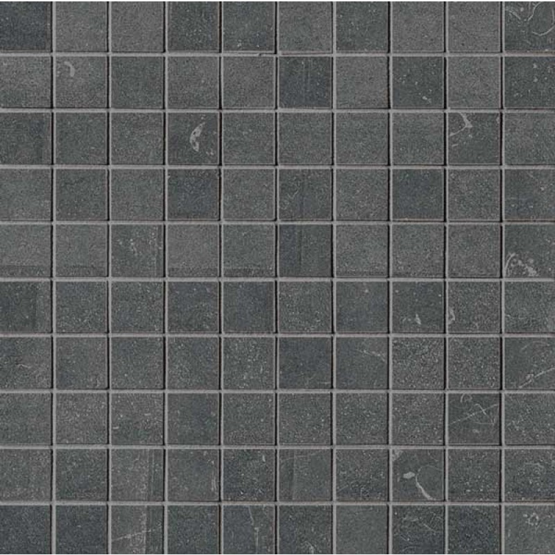 Mosaik Ceramiche Keope Back Antracitgrå 3x3 cm