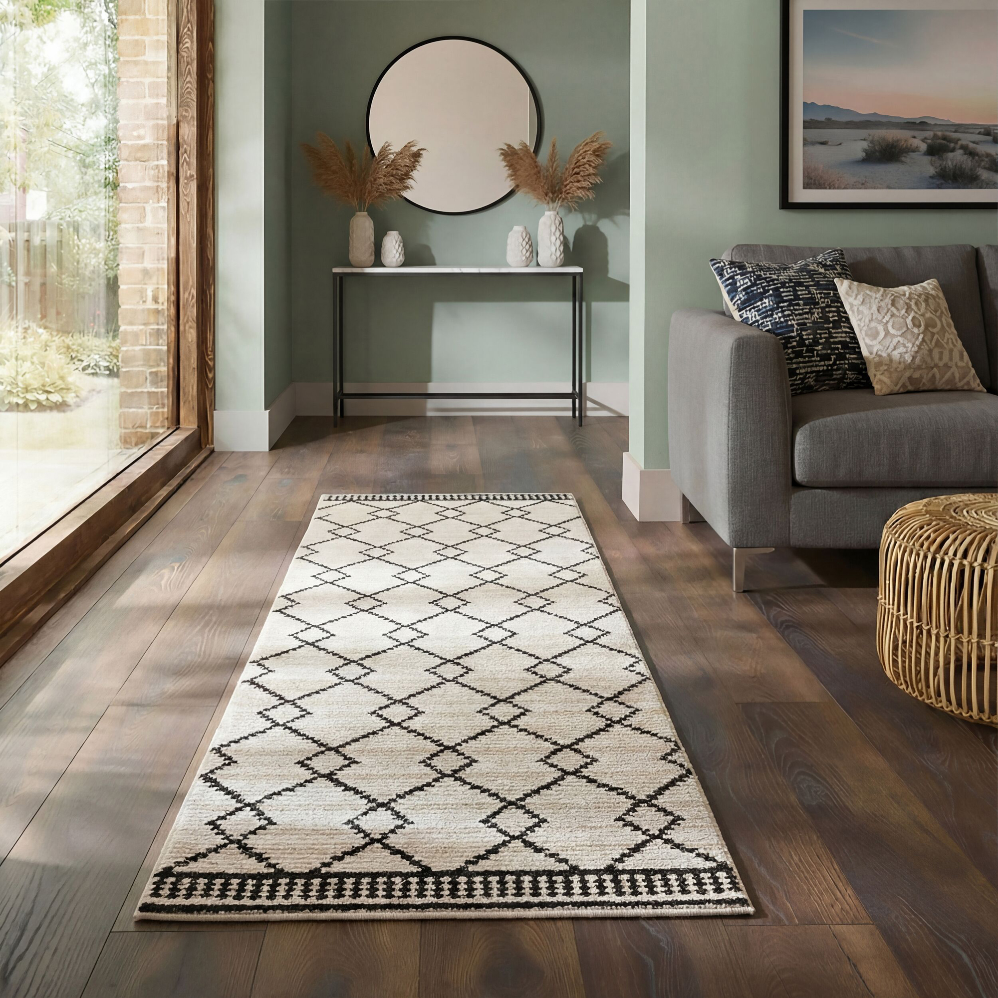 Gångmatta Flair Rugs Allia Diamond