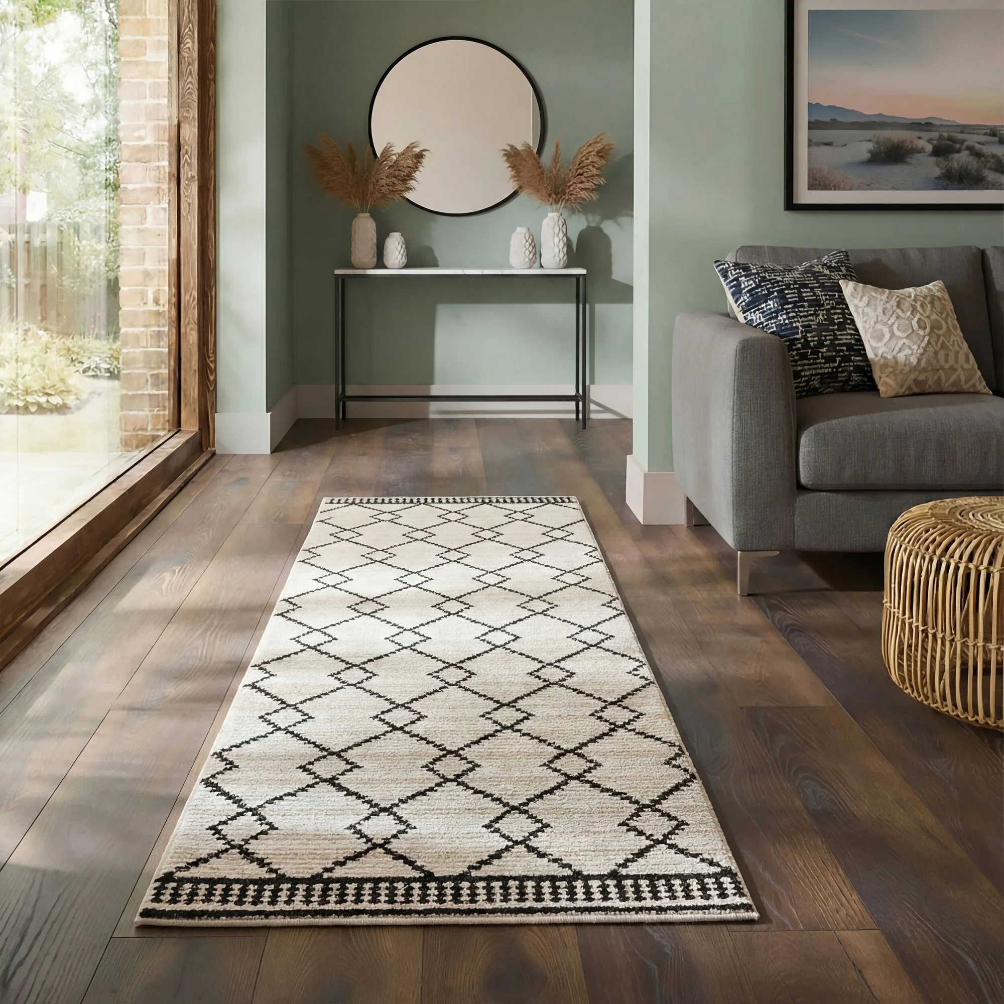 Gångmatta Flair Rugs Allia Diamond