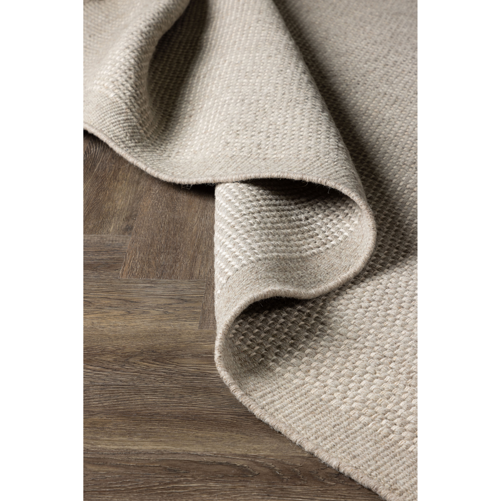 Vilma Wool & Cotton - 230*160-Rectangular-Beige 160x230 cm, Beige