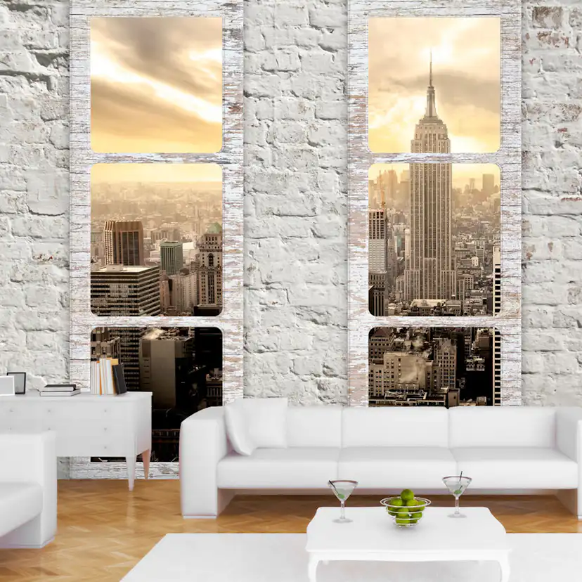 Fototapet Arkiio Självhäftande New York View From The Window