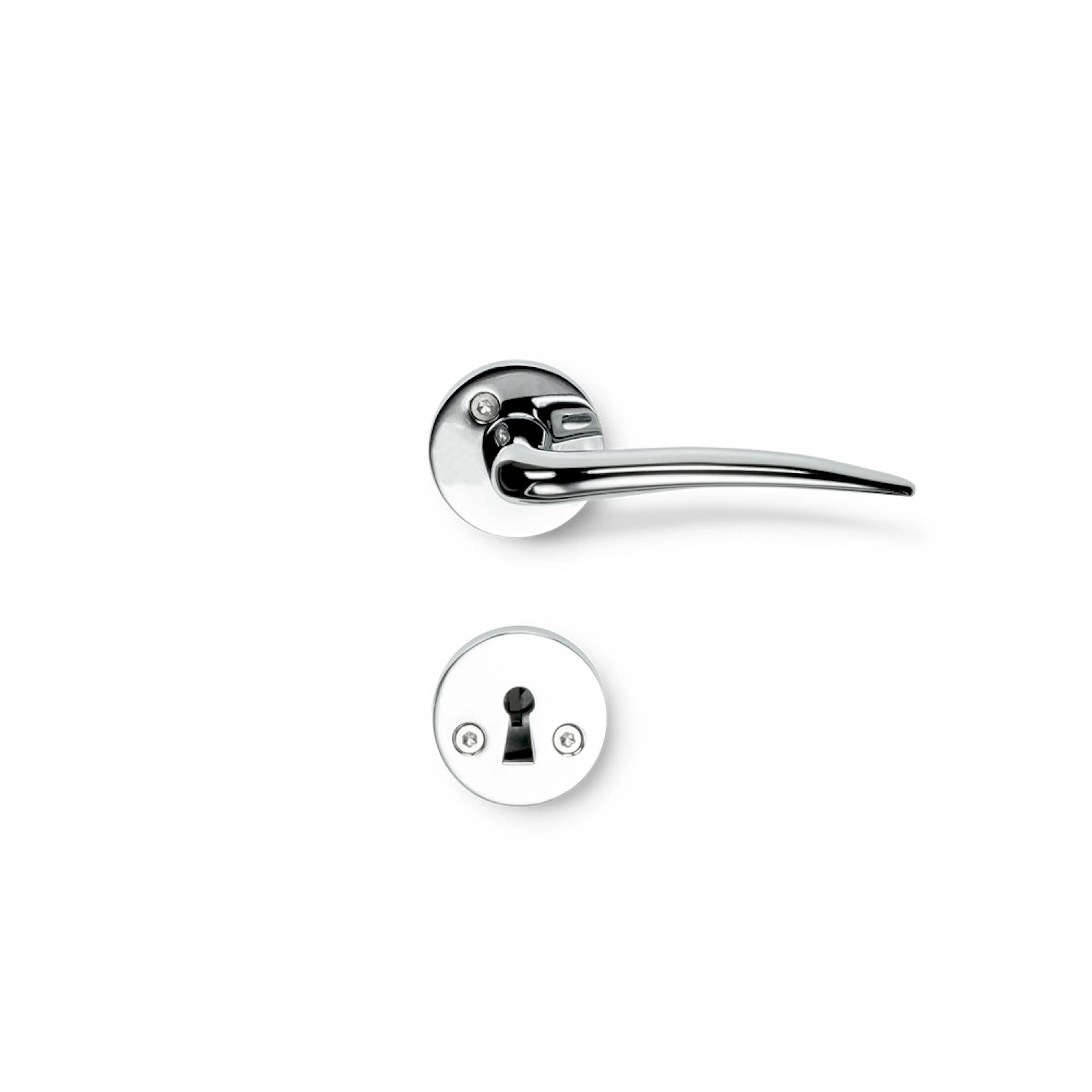Dörrhandtag Beslag Design Skagen med Nyckelskylt