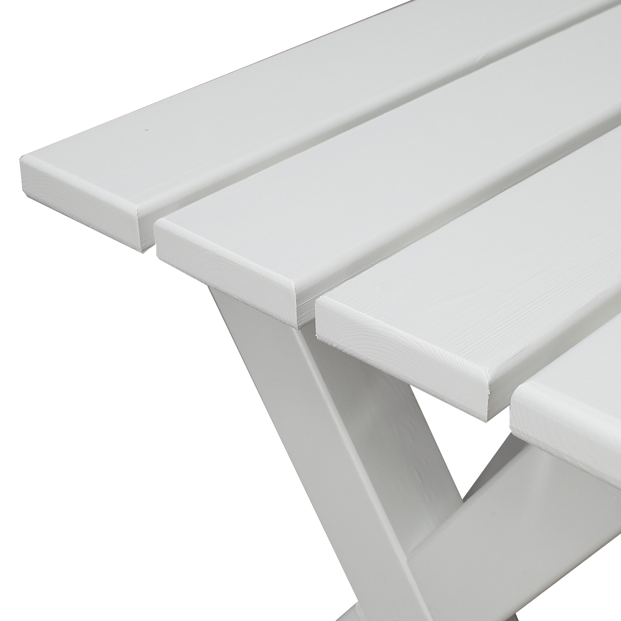 SCOTTSDALE bench 140 Vit, 1400 mm