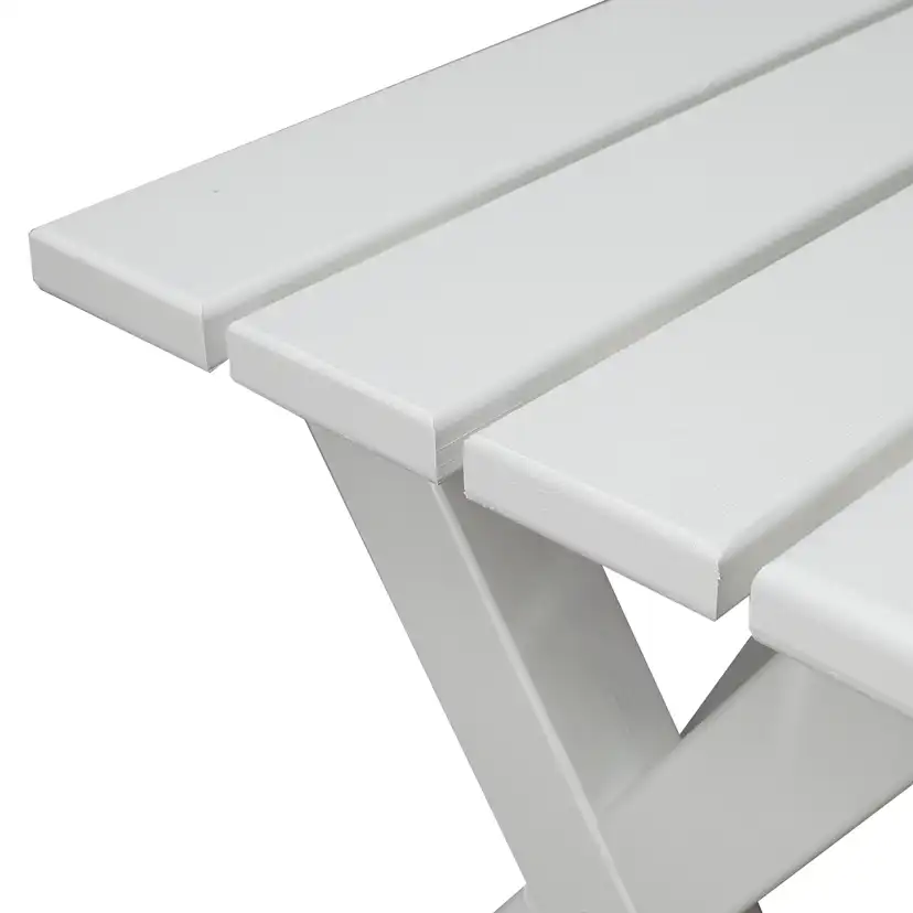 SCOTTSDALE bench 140 Vit, 1400 mm