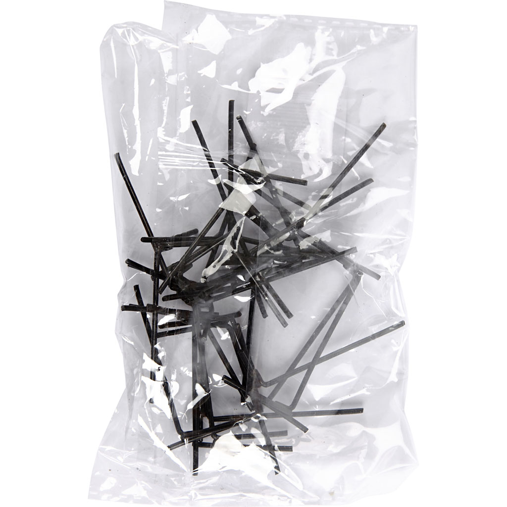 Fågel-/Kycklingfötter Creativ Company Svart 5x2 cm 20 st/1 Förp