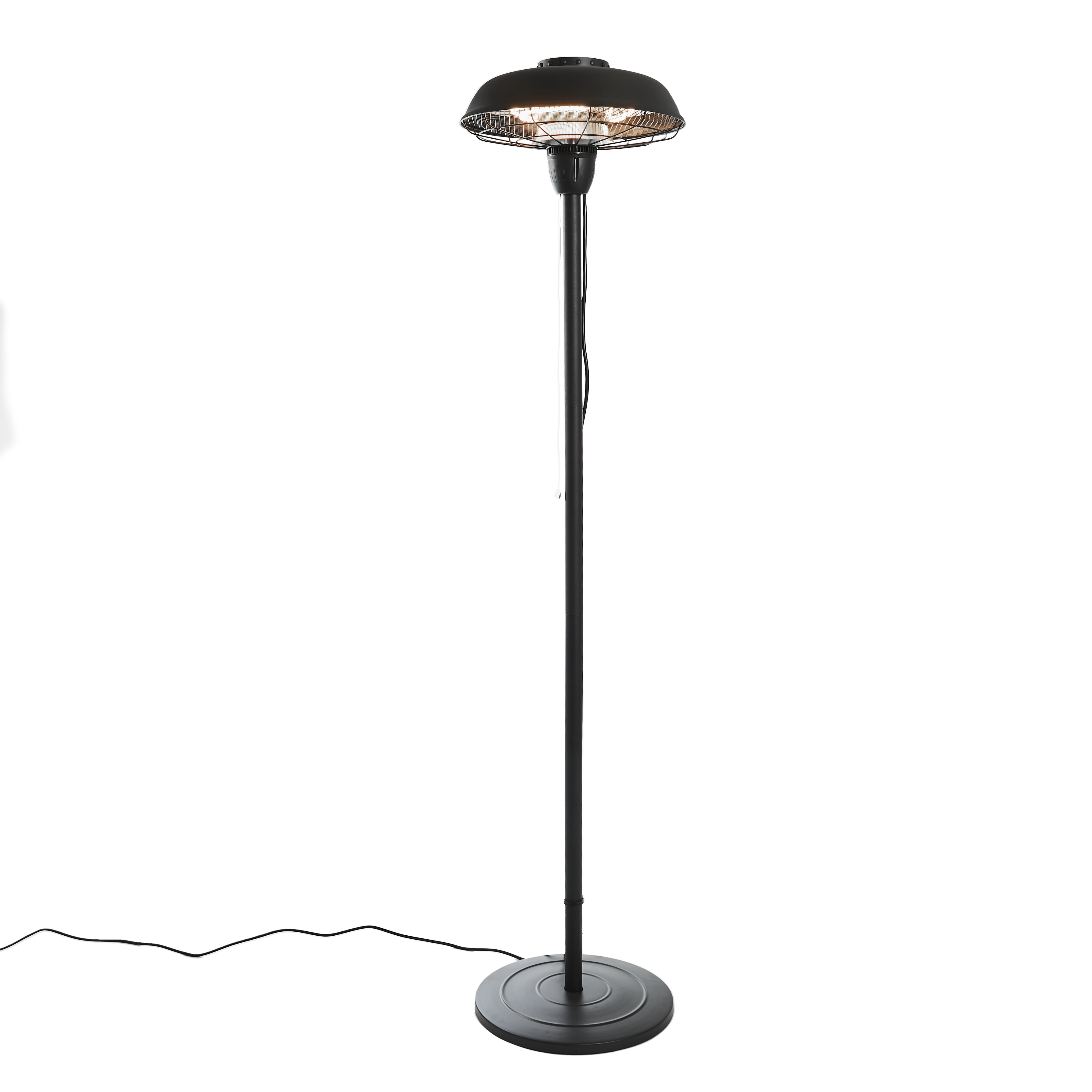 Terrassvärmare HORTUS 2100W Golvmodell HA Svart