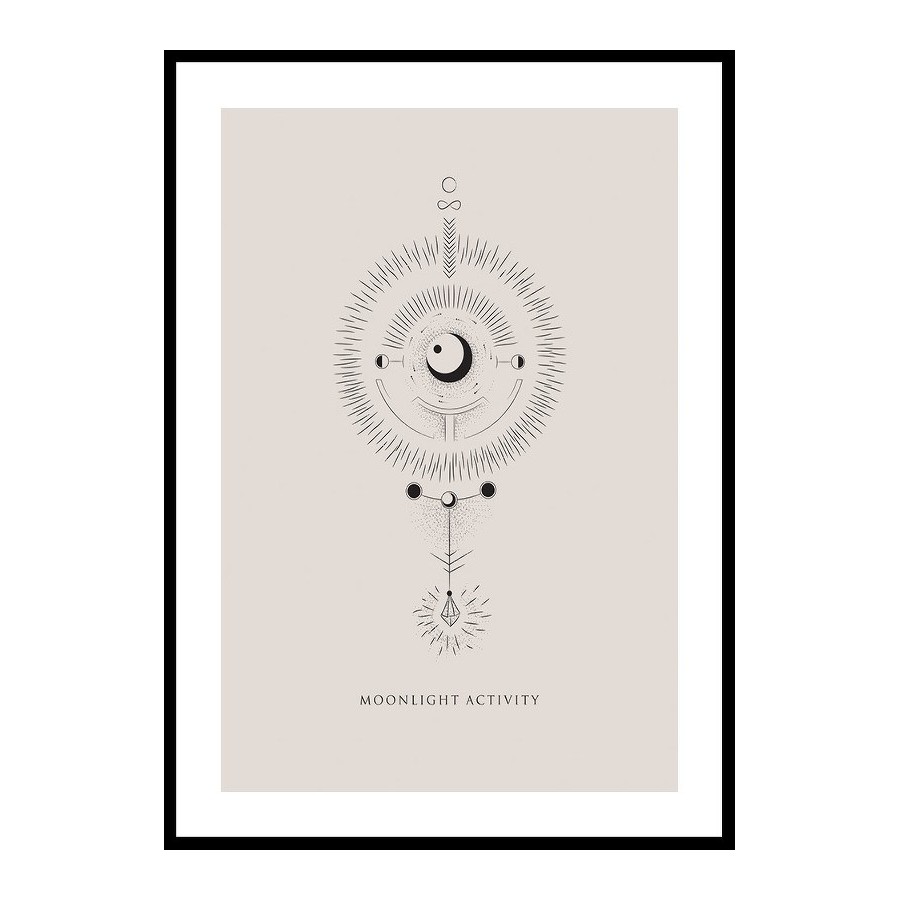 Poster Gallerix Moonlight Activity No2