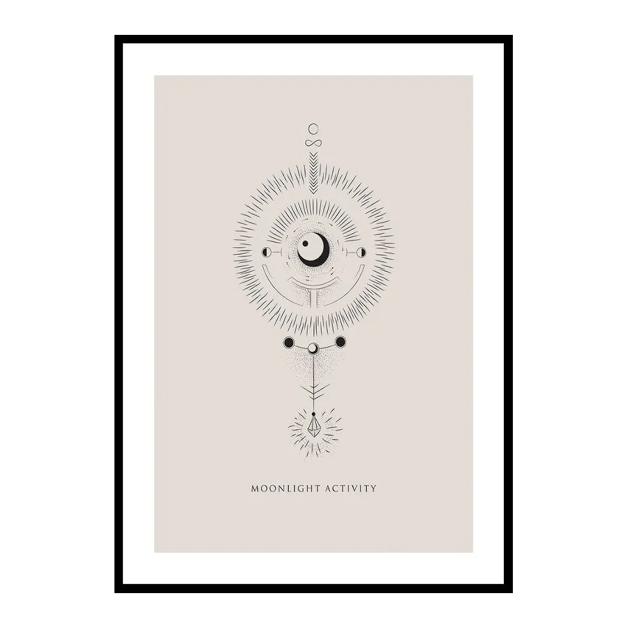 Poster Gallerix Moonlight Activity No2