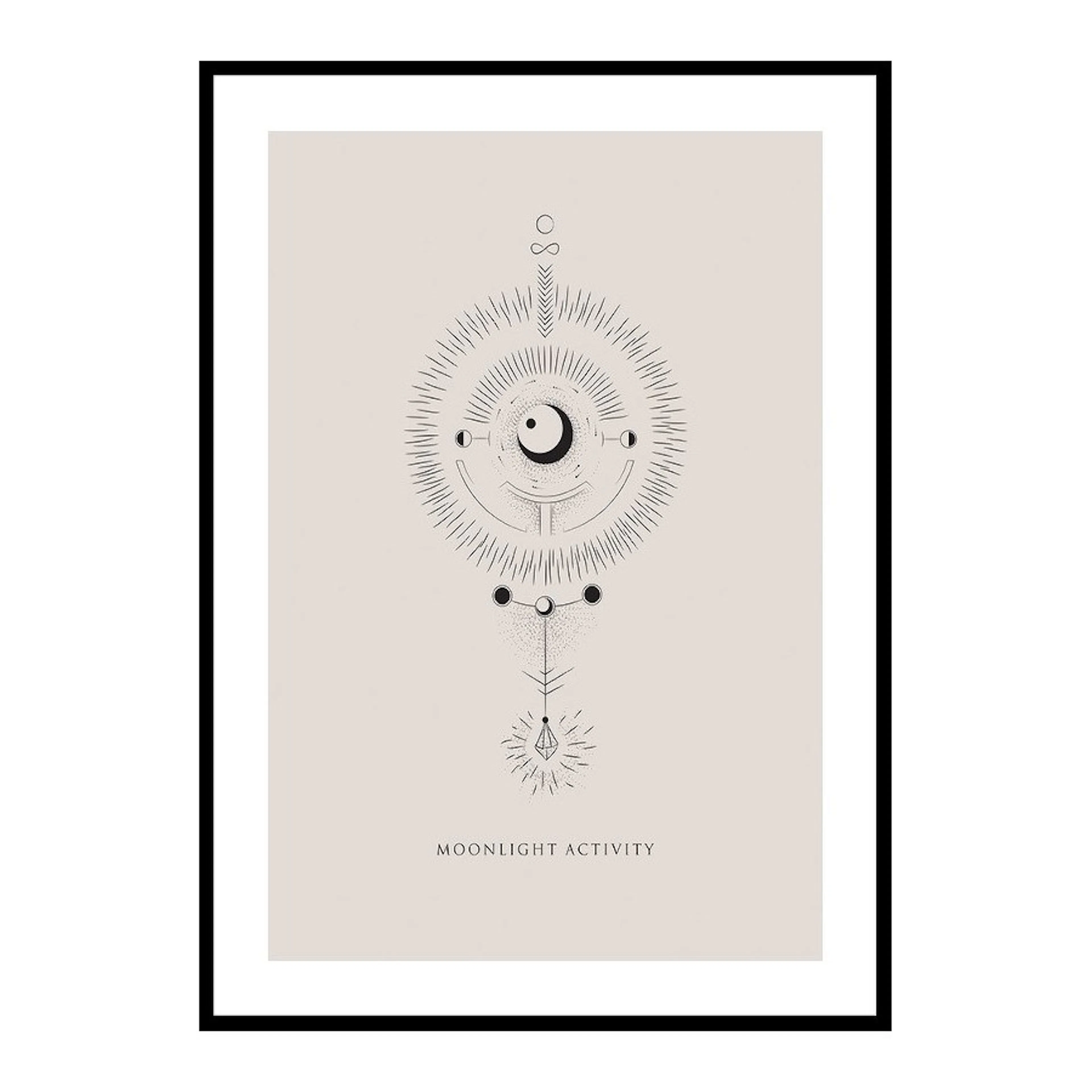 Poster Gallerix Moonlight Activity No2