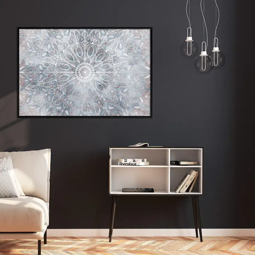 Poster Artgeist Affisch Blurred Mandala