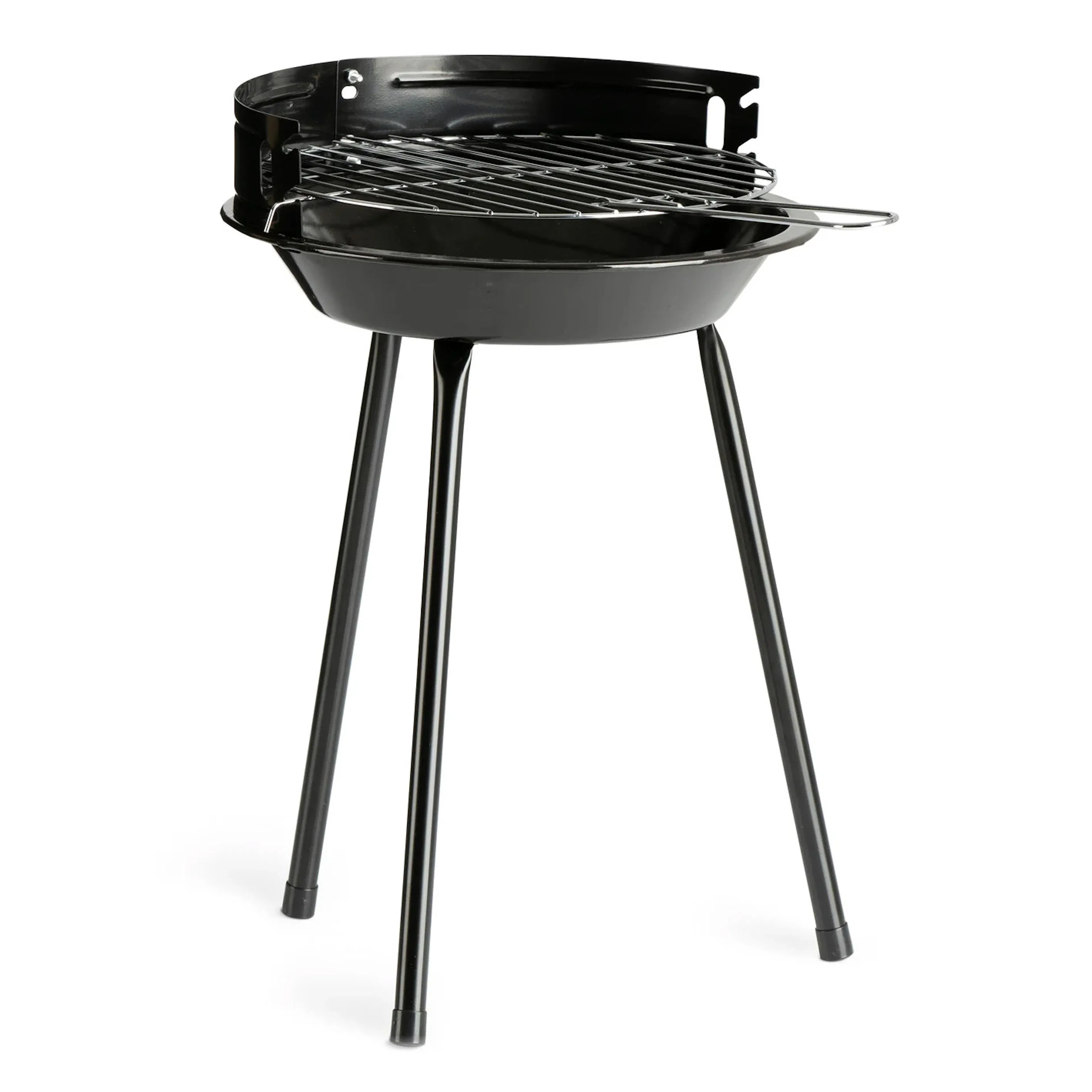 Kolgrill Landmann Picnic BBQ Portabel Grill, Justerbar Höjd & Vindskydd