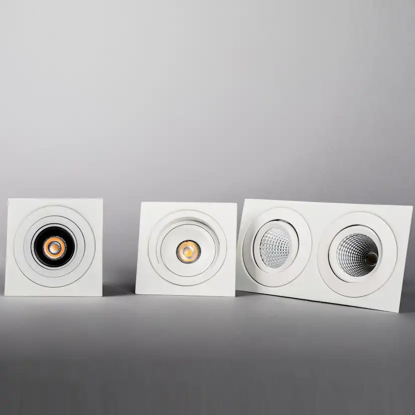 Dekorram Hide-a-lite I/II Ø85 Vit