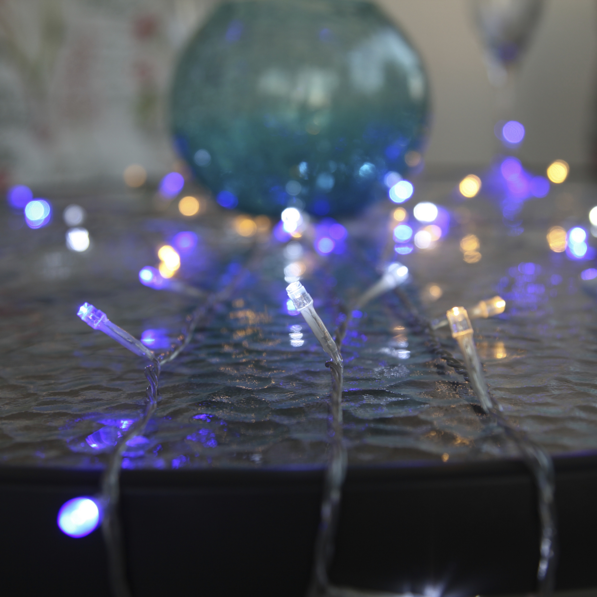 Ljusslinga Star Trading Serie LED Transparent