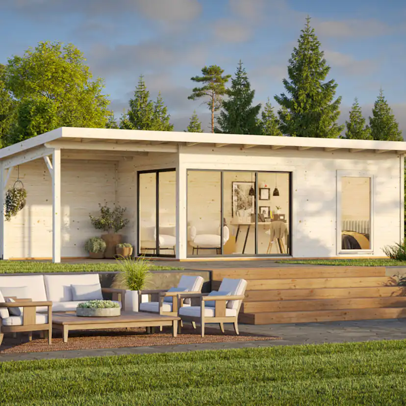Stuga Palmako Andrea 26,2 m2 (inv. 17,1 m2)