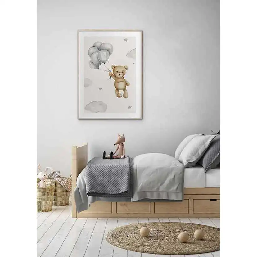 Poster Gallerix Balloons Teddy