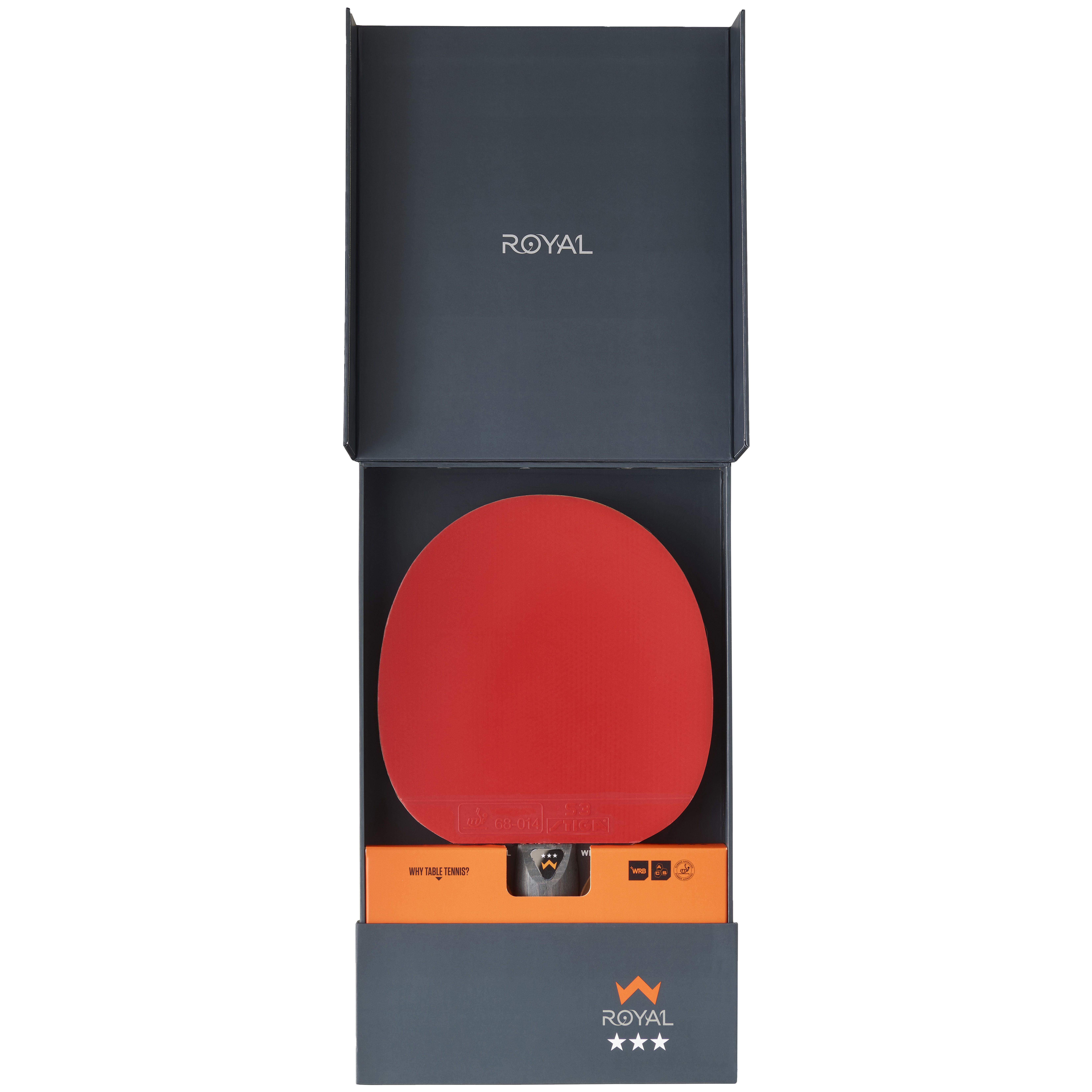 Pingisracket STIGA Sports Royal 3-star WRB