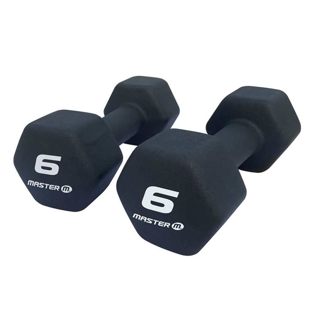 Hantlar Master Fitness Neoprene/Vinyl