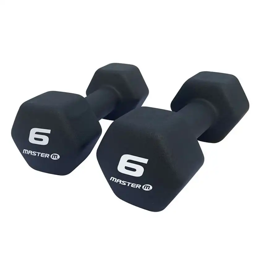 Hantlar Master Fitness Neoprene/Vinyl