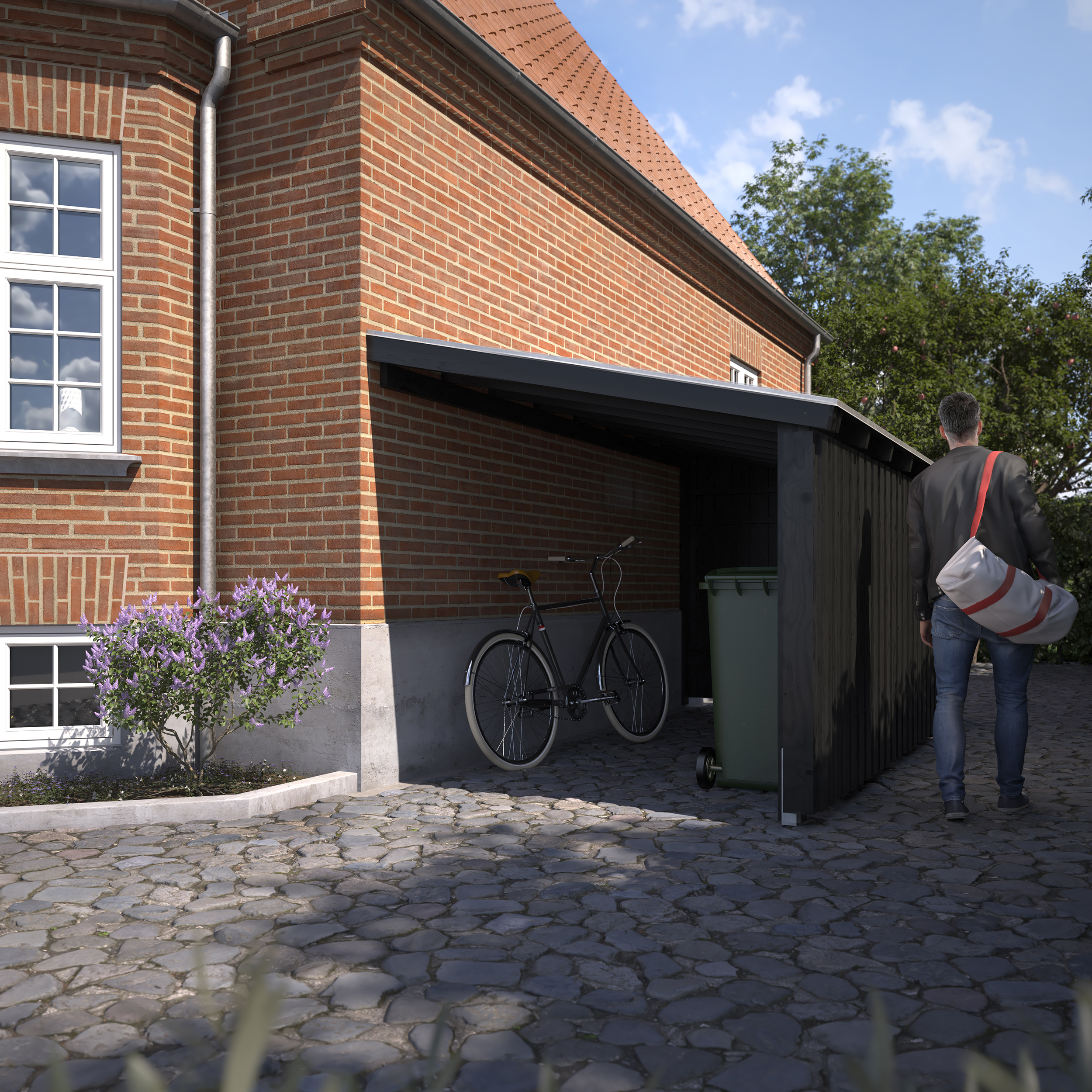 Bod PLUS Nordic Multi Trädgårdshus Väggmodel