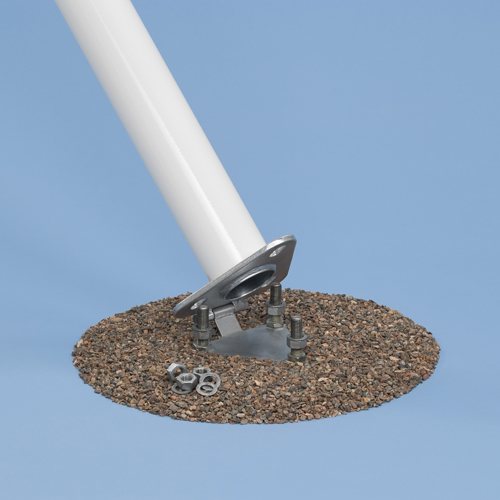 Flaggstång Formenta ISS med Vev och Lås