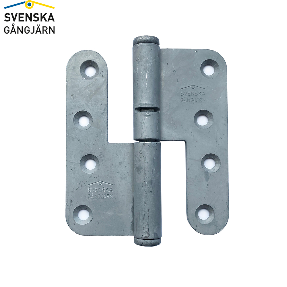 Gångjärn 3228-110 Hö varmförz 100 st/frp Höger, Varmförzinkat, Standard knopp