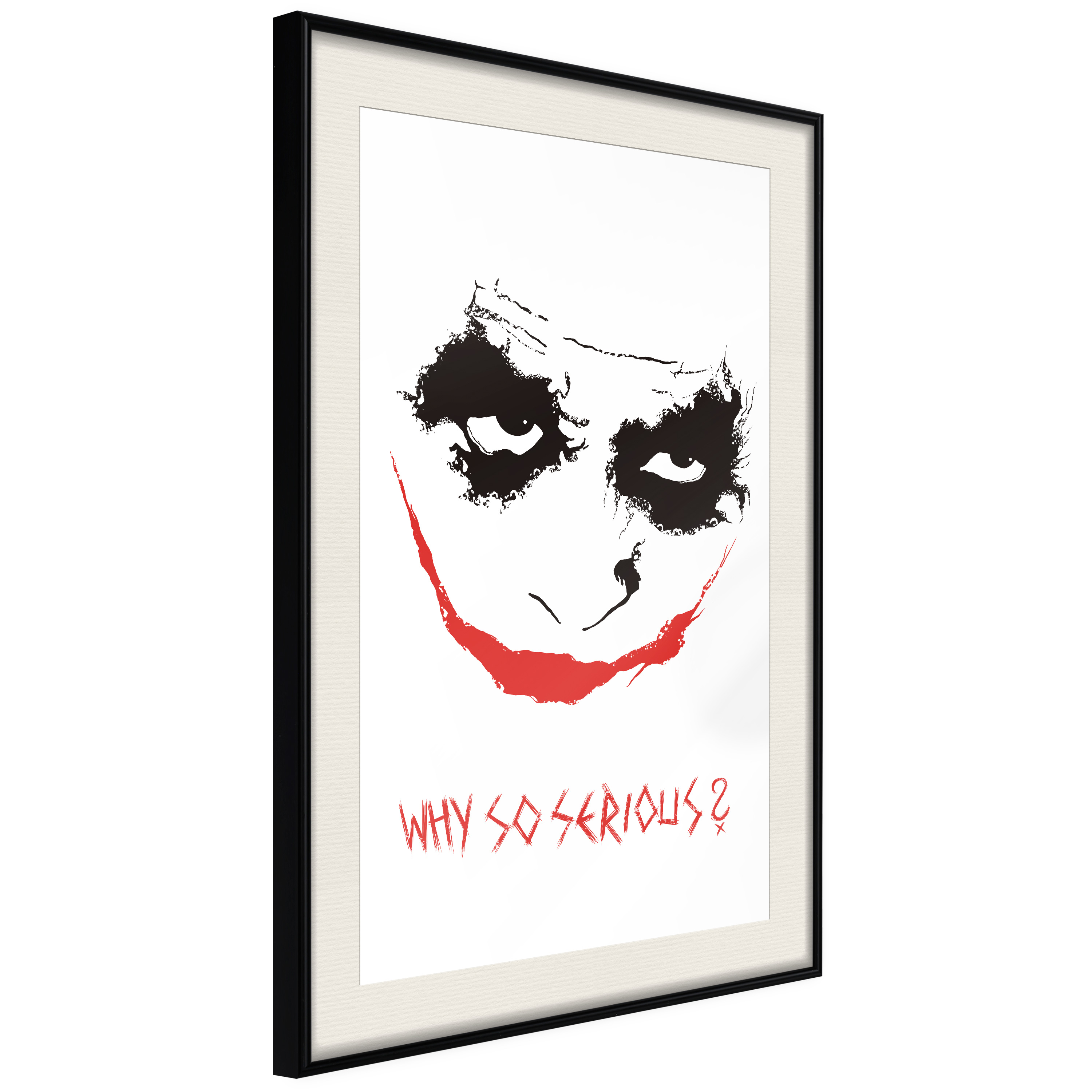 Poster Artgeist Affisch Why so Serious?