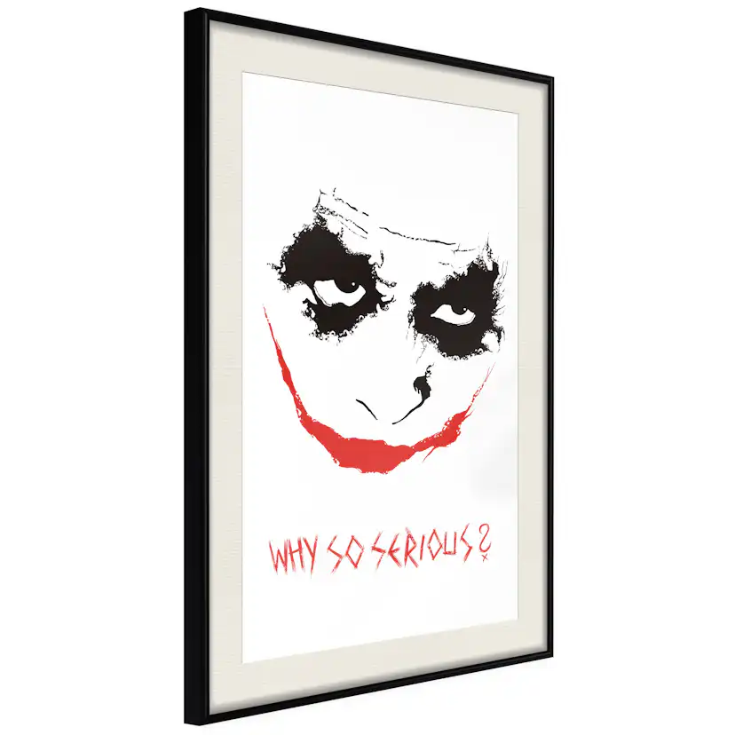 Poster Artgeist Affisch Why so Serious?
