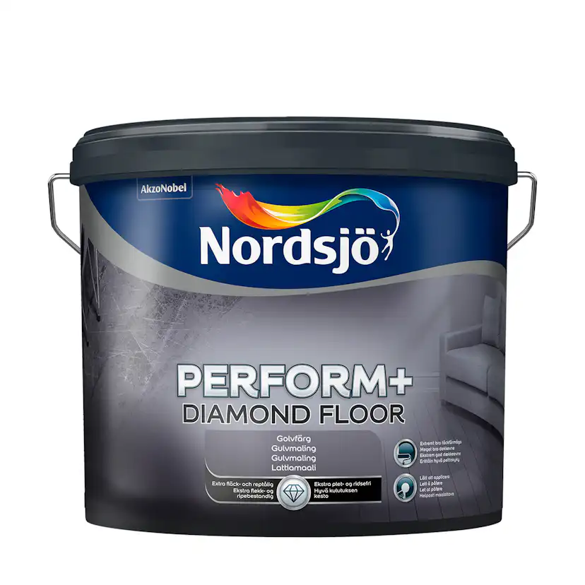 Golvfärg Nordsjö Perform+ Diamond Floor