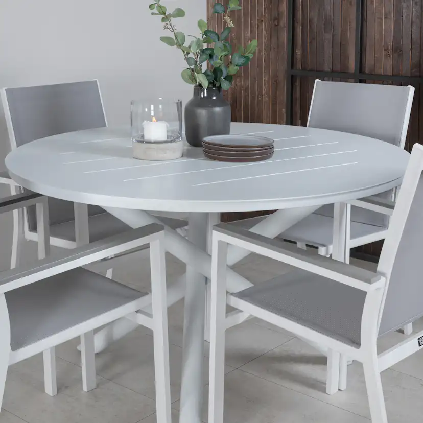Matgrupp Venture Home Ande med 4 Pussel Matstolar