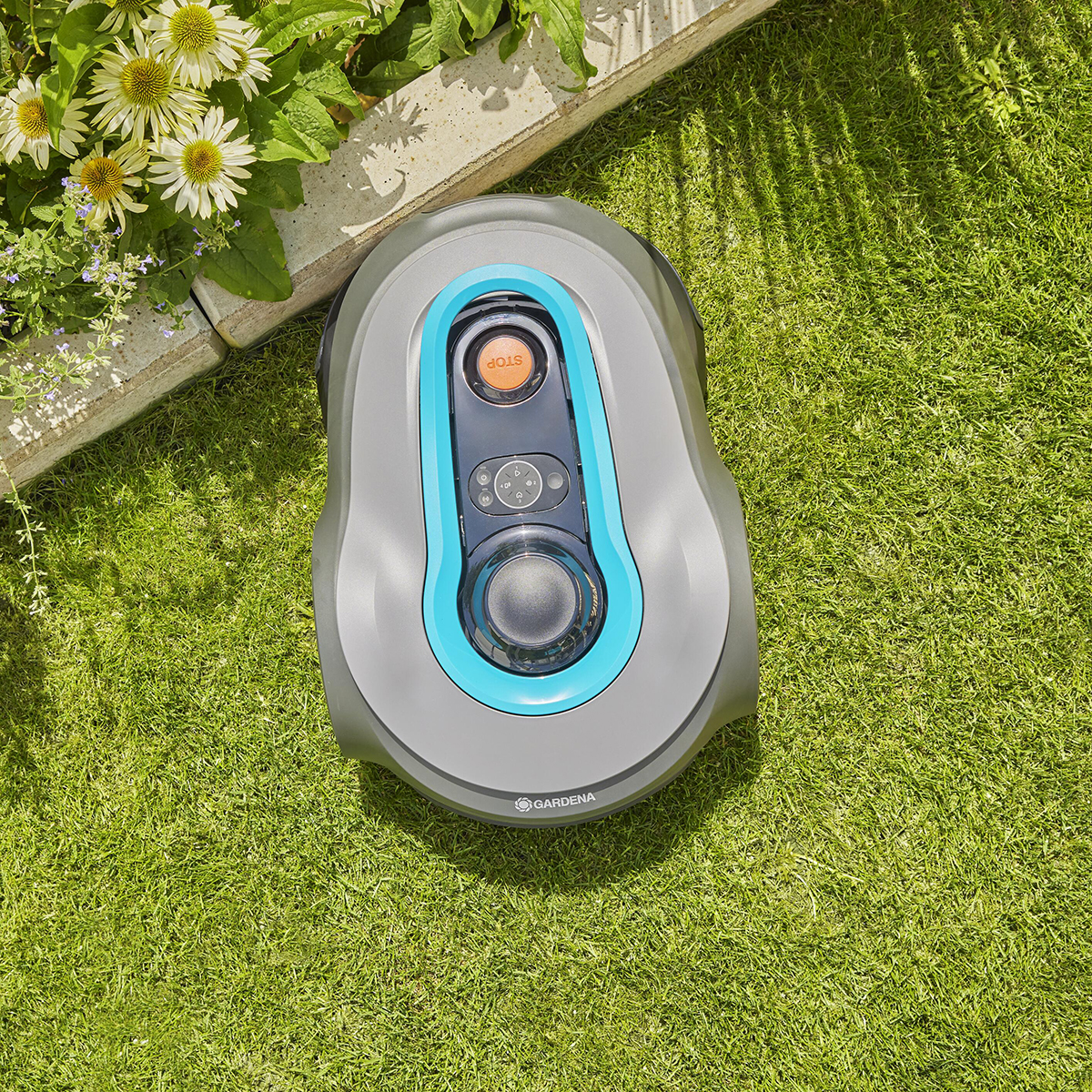 Robotgräsklippare Gardena Smart Sileno Sense 600 Bevattningspaket Utan Slinga