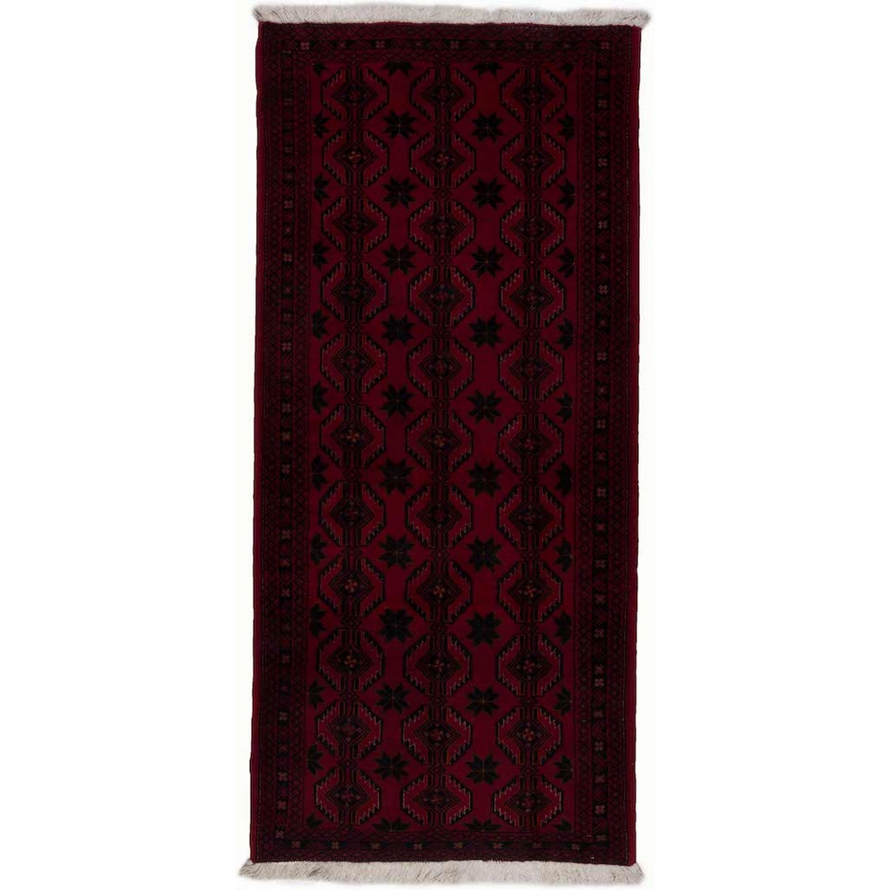 Persisk Matta Arkiio Beluch Röd/Svart 99x215