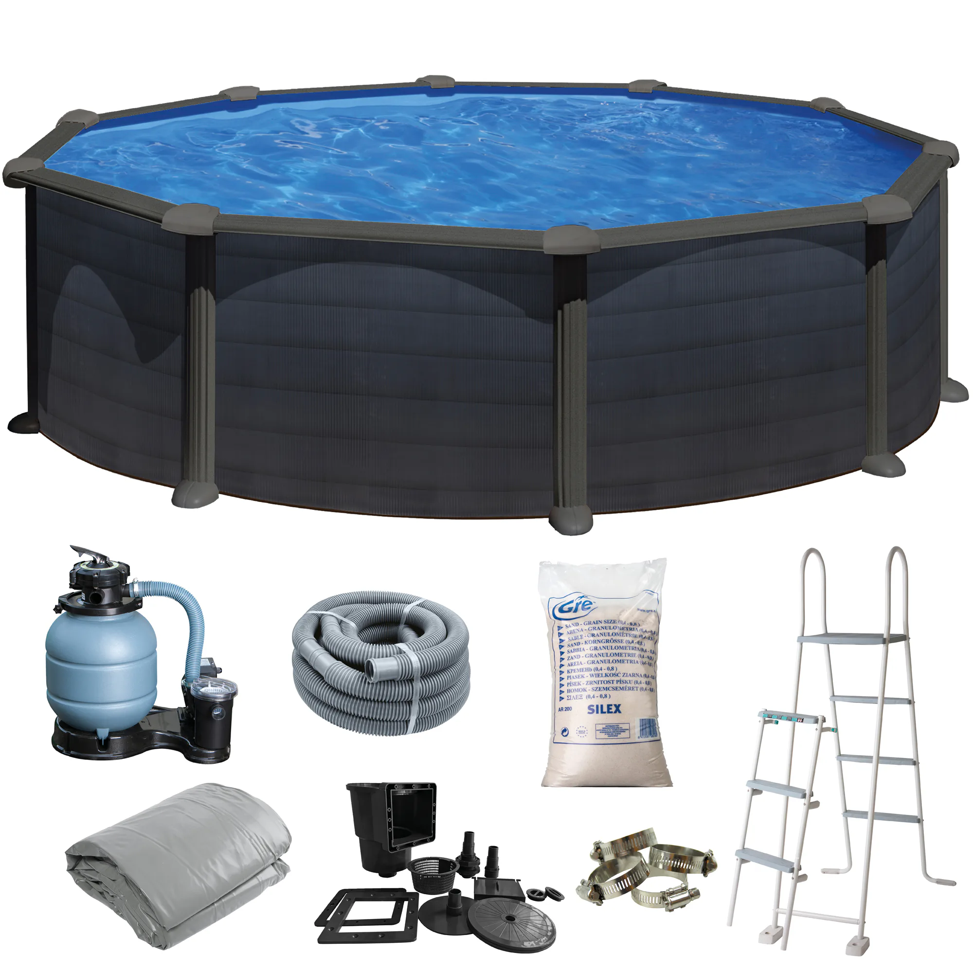 Poolpaket Swim & Fun Basic Pool Rund
