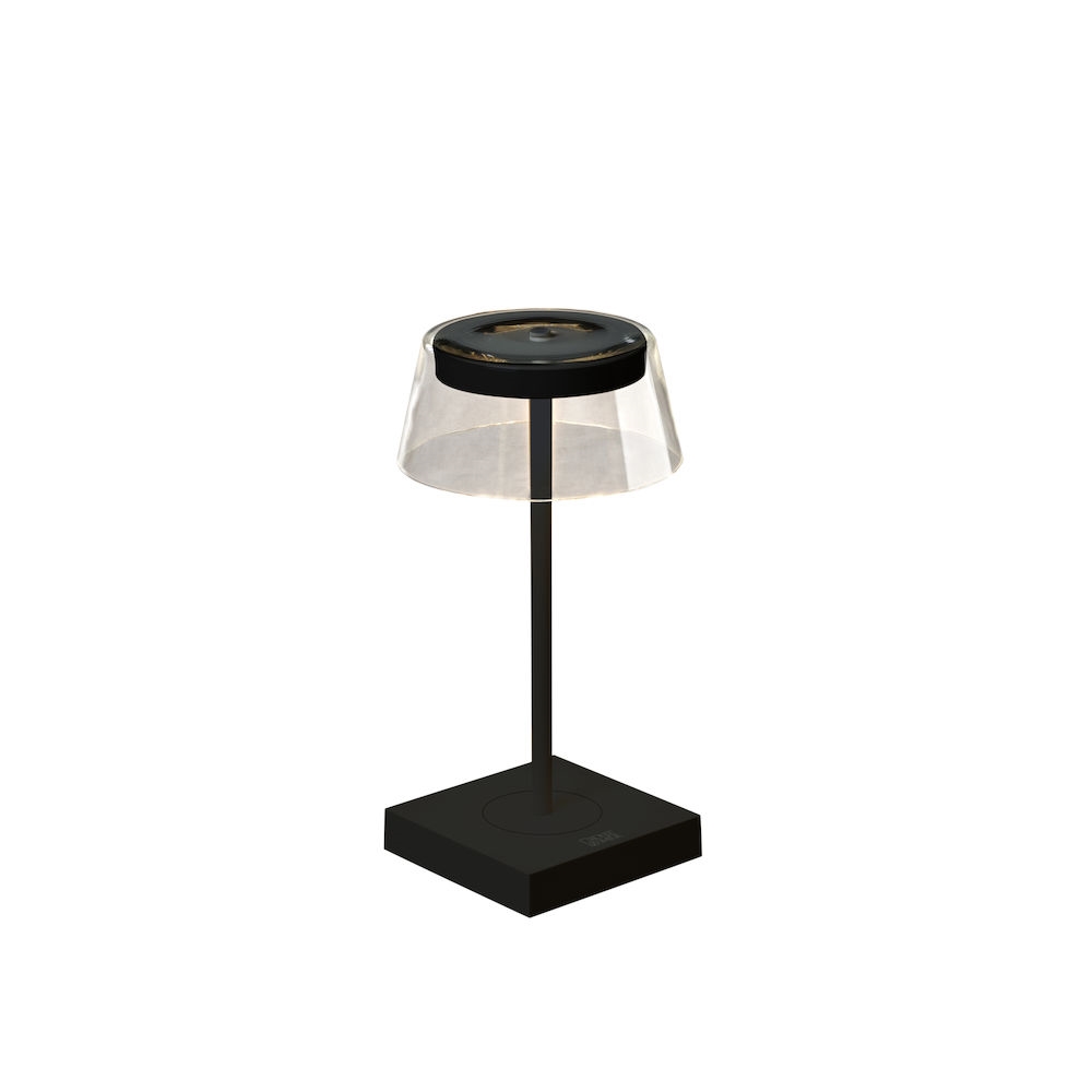 Scilla bordslampa svart USB Svart
