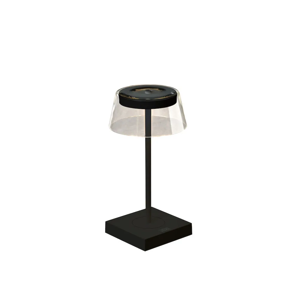 Scilla bordslampa svart USB Svart