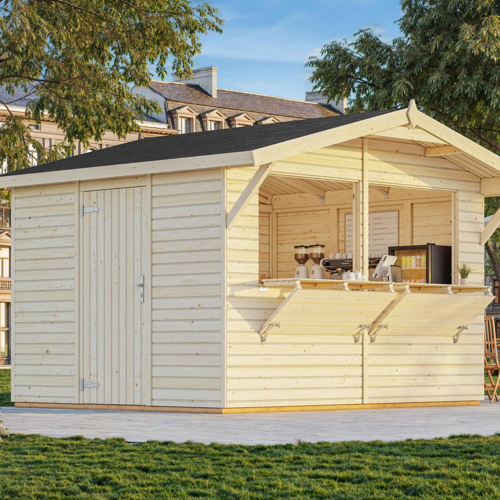 Kiosk Palmako Stella 8,4 m2
