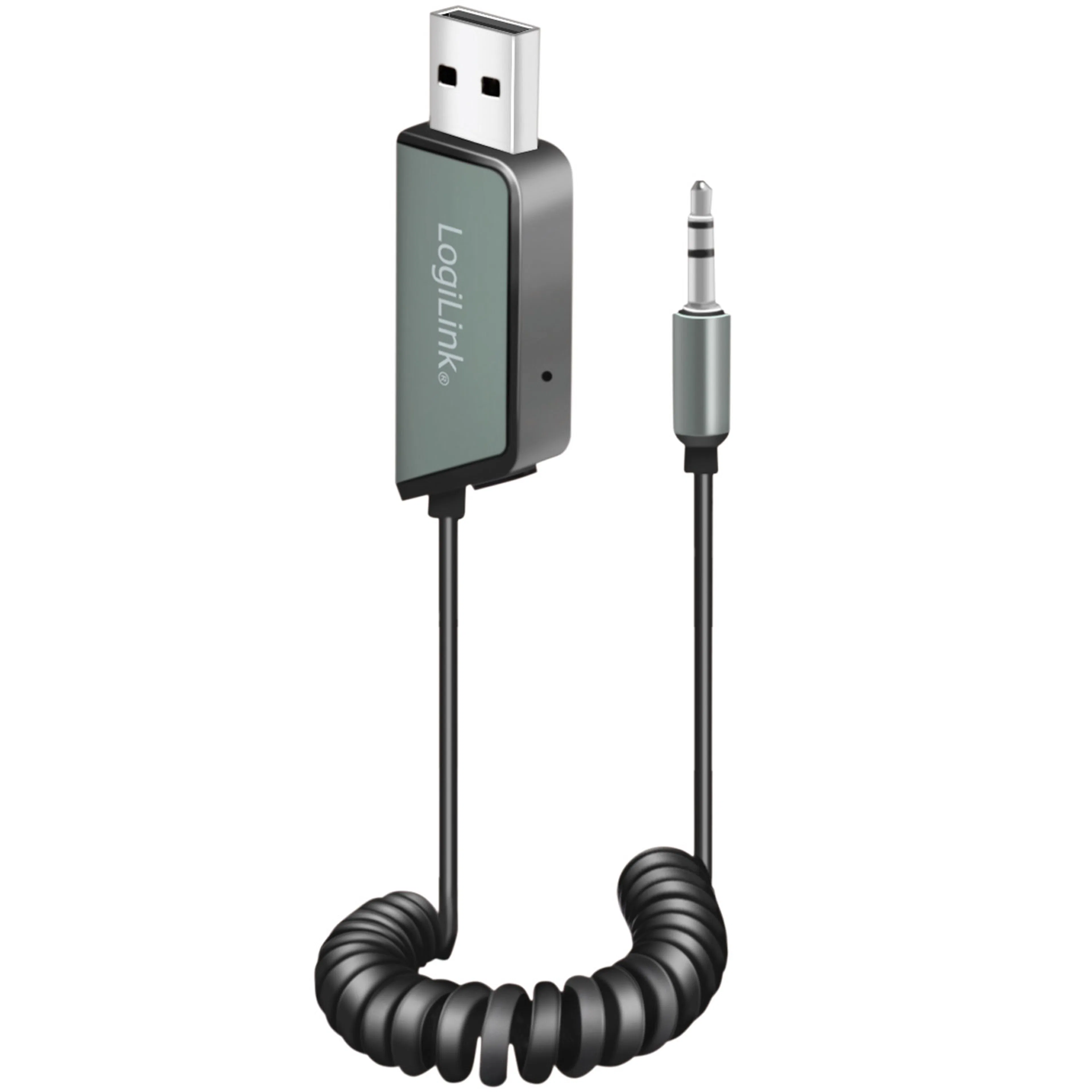 Övriga Mobiltillbehör LogiLink Trådlös Bluetooth-mottagare AUX 3,5 mm BT5.3 För Bil