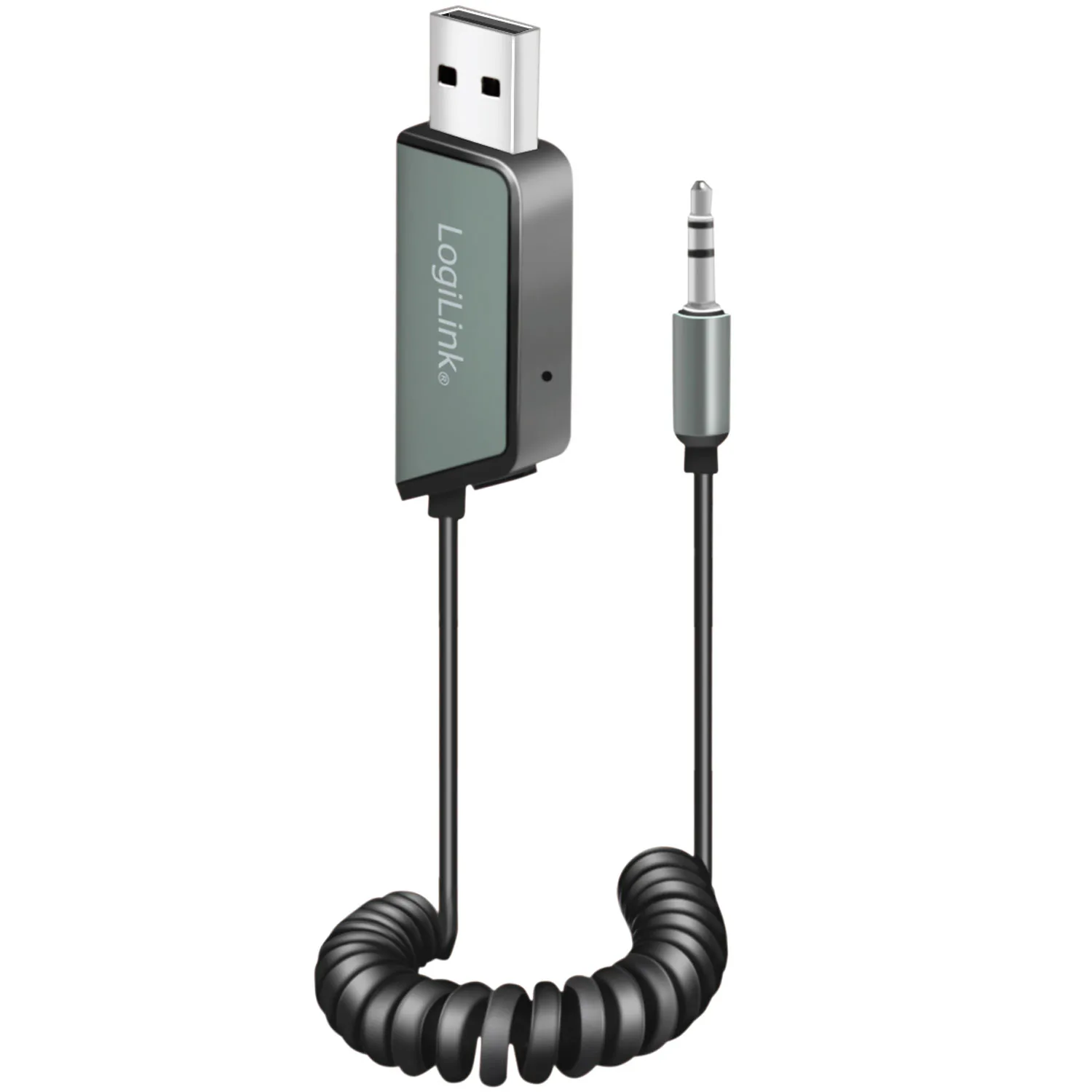 Övriga Mobiltillbehör LogiLink Trådlös Bluetooth-mottagare AUX 3,5 mm BT5.3 För Bil