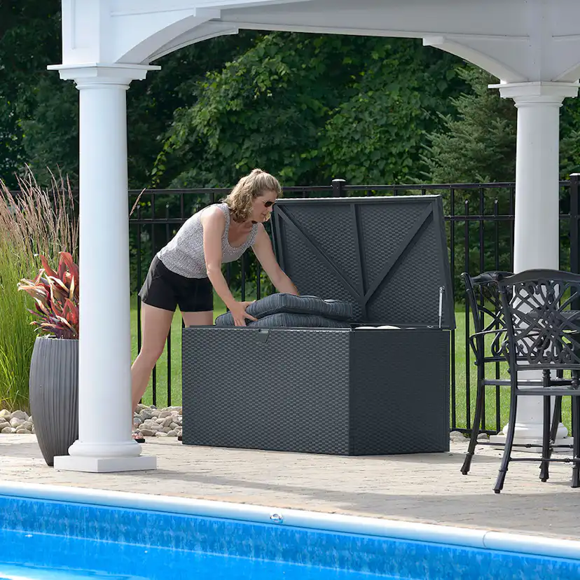 Dynbox gop DeckBox 500 Antracit Stål