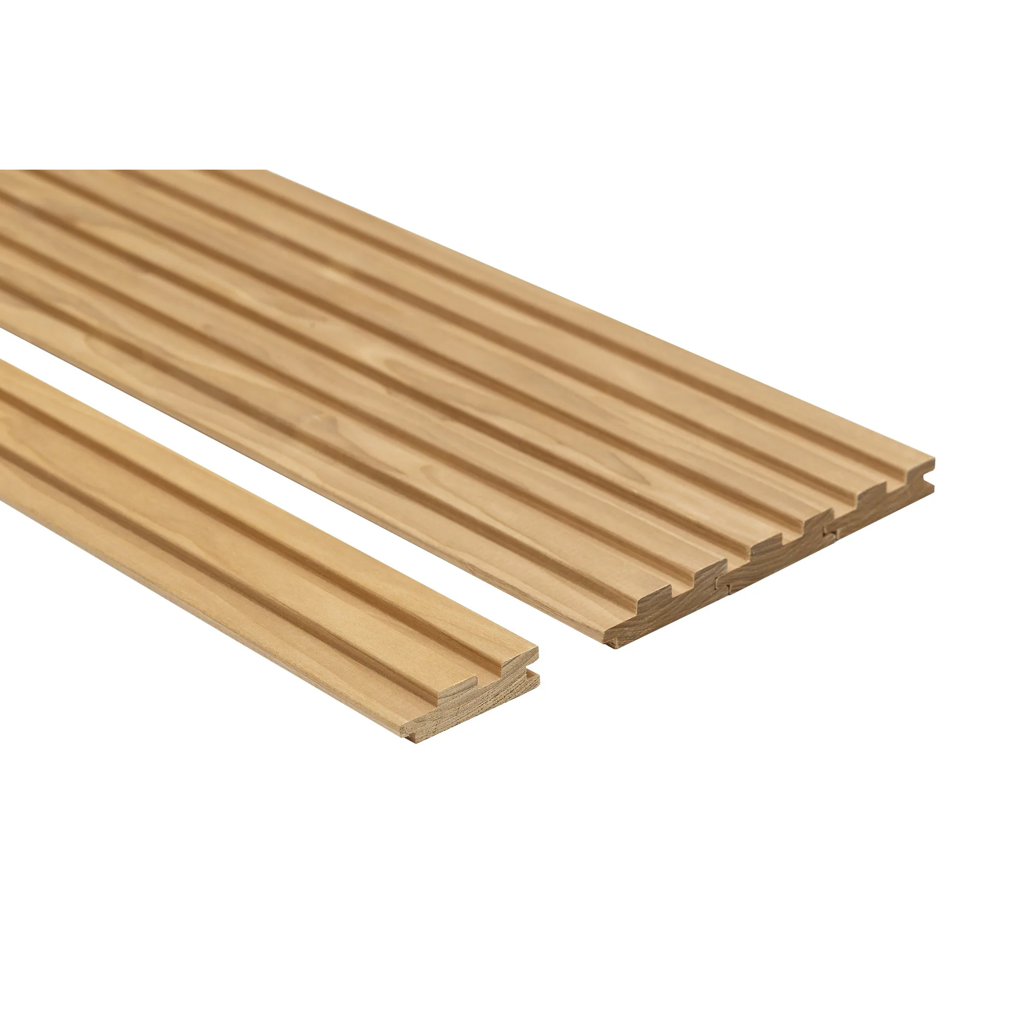 Bastupanel Sauna Sweden Termo Asp 15x60x2100 mm Längd: 2100 mm