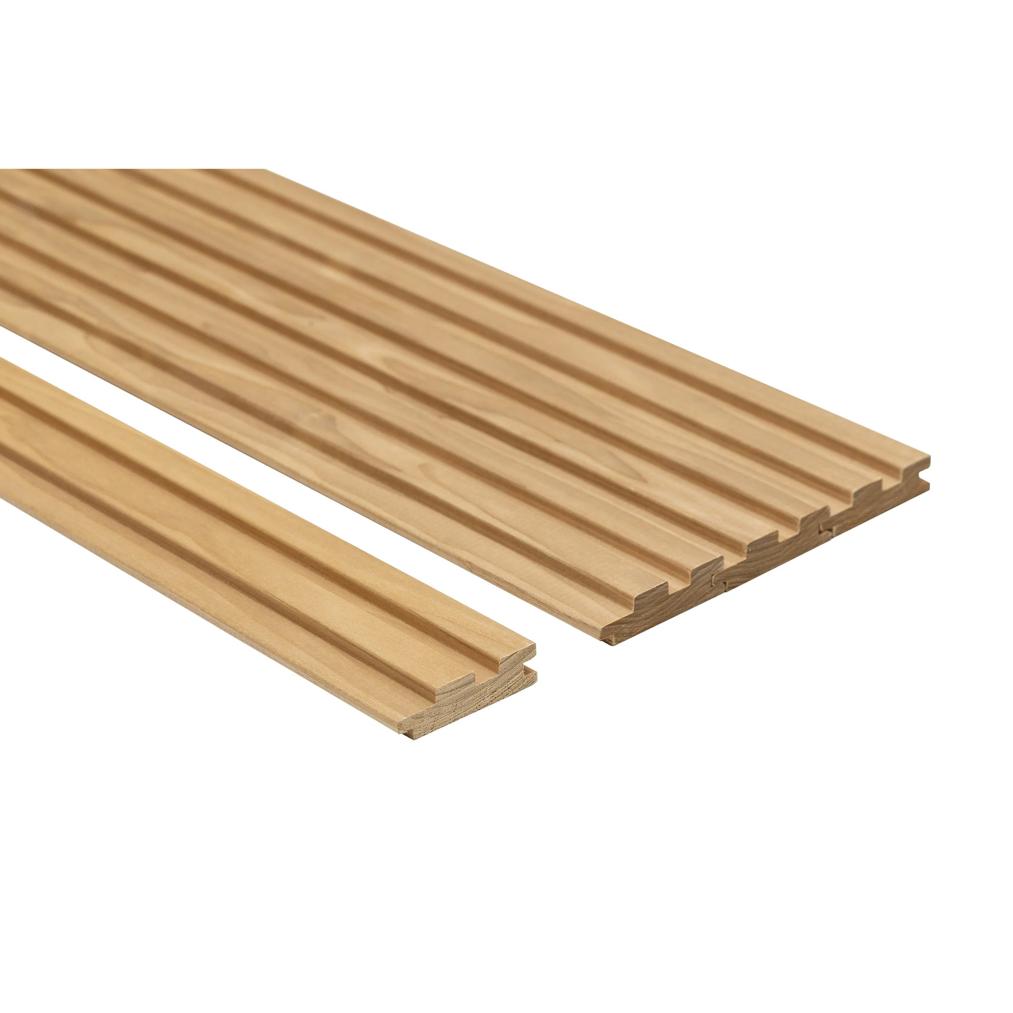 Bastupanel Sauna Sweden Termo Asp 15x60x2100 mm Längd: 2100 mm