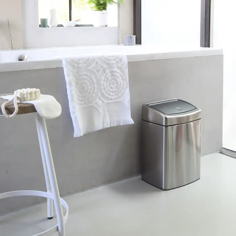 Touch Bin® 10 Ltr Matt Stål Färg: Matt Stål