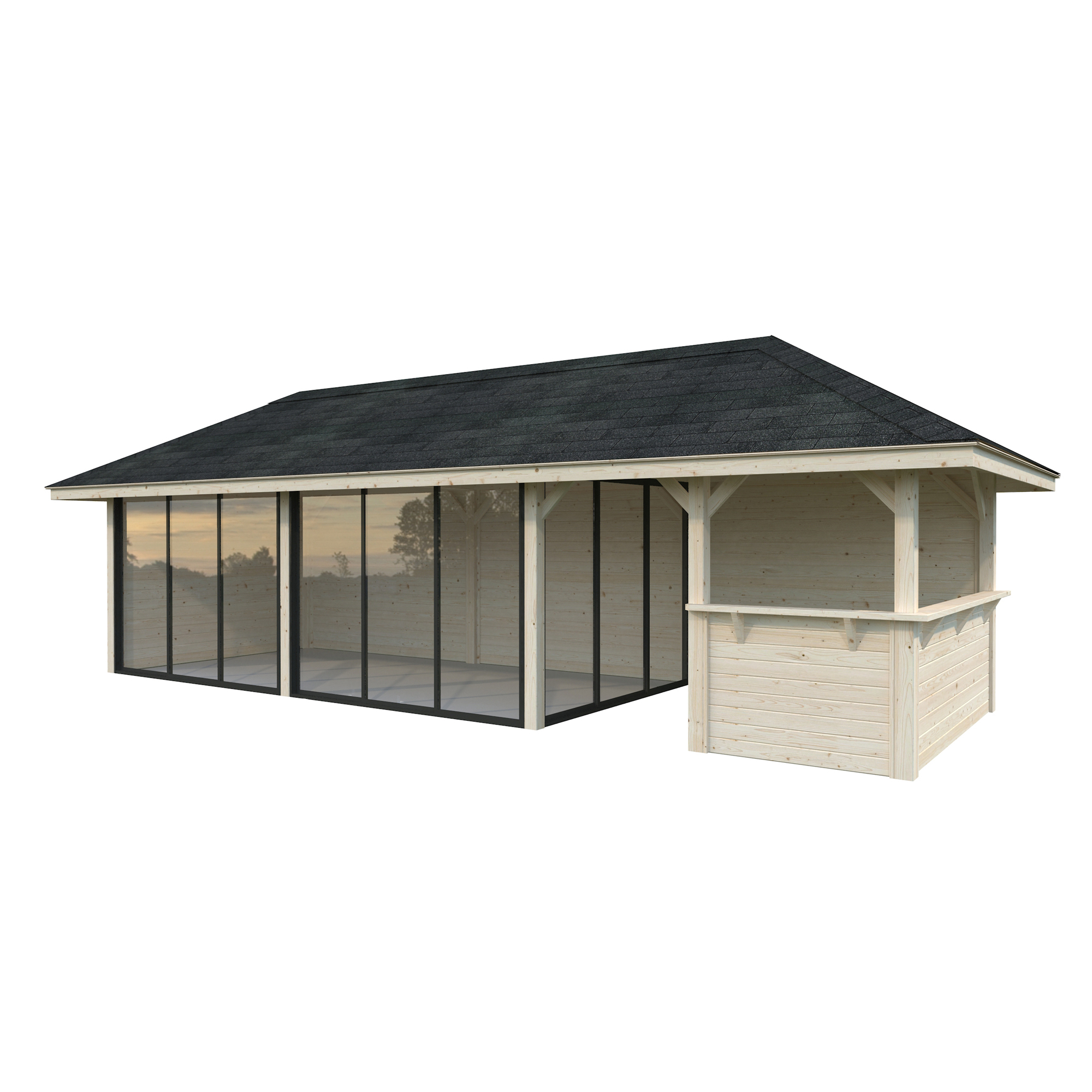 Uterum Palmako Bianca 24,9 m2 Set 519 Slide Plus