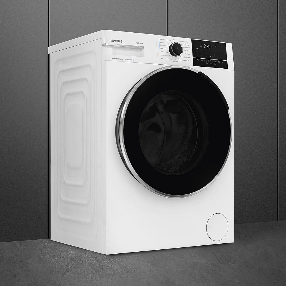 Frontmatad tvättmaskin SMEG WNP84SEAIN1