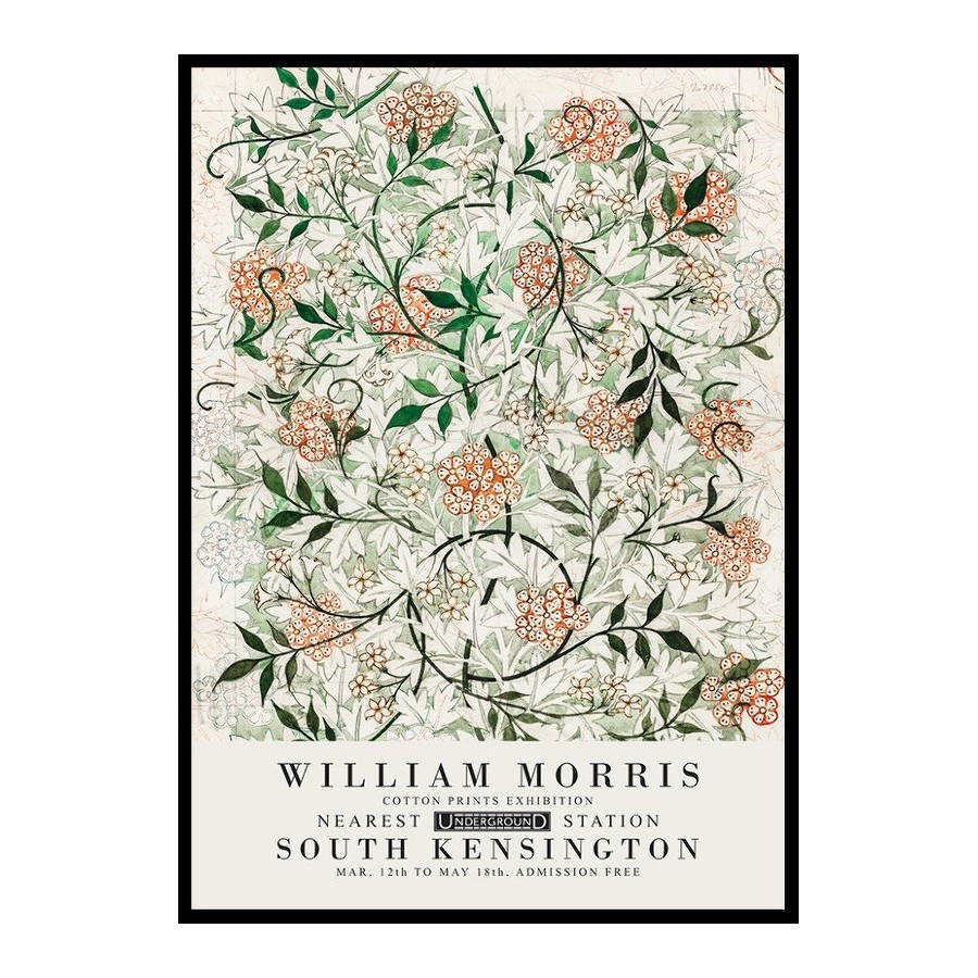 Poster Gallerix William Morris Jasmine Pattern