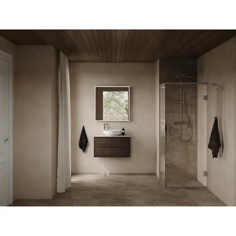Bänksk Epos Silva 80C Bl.V Bredd: 810 mm, Placering: Centrerad, Blandarhål Vänster