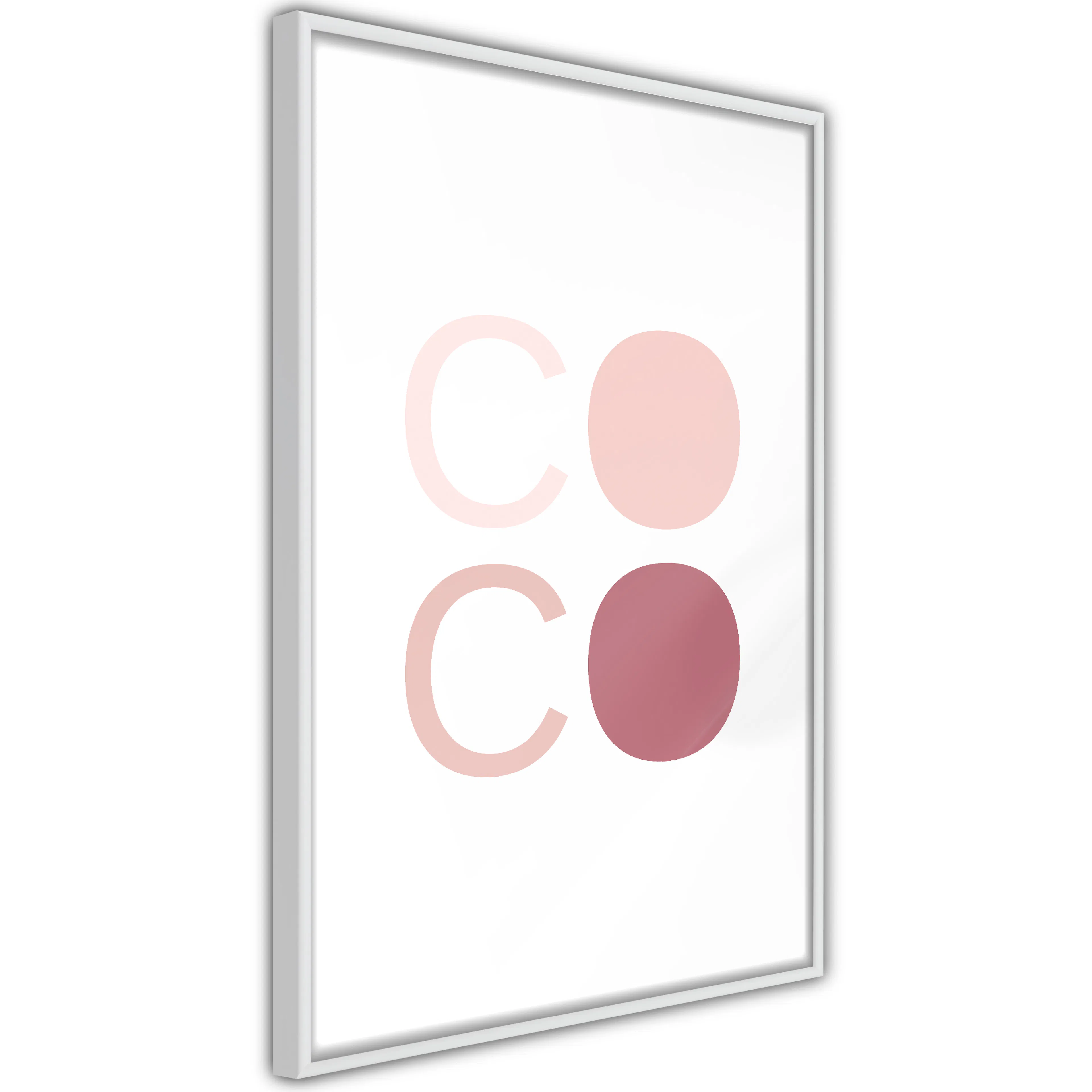 Poster Artgeist Affisch Pink Coco