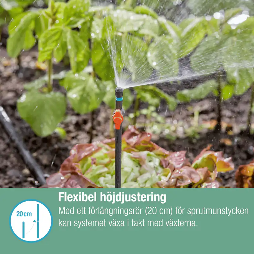 Sprinkler Gardena Micro 90°