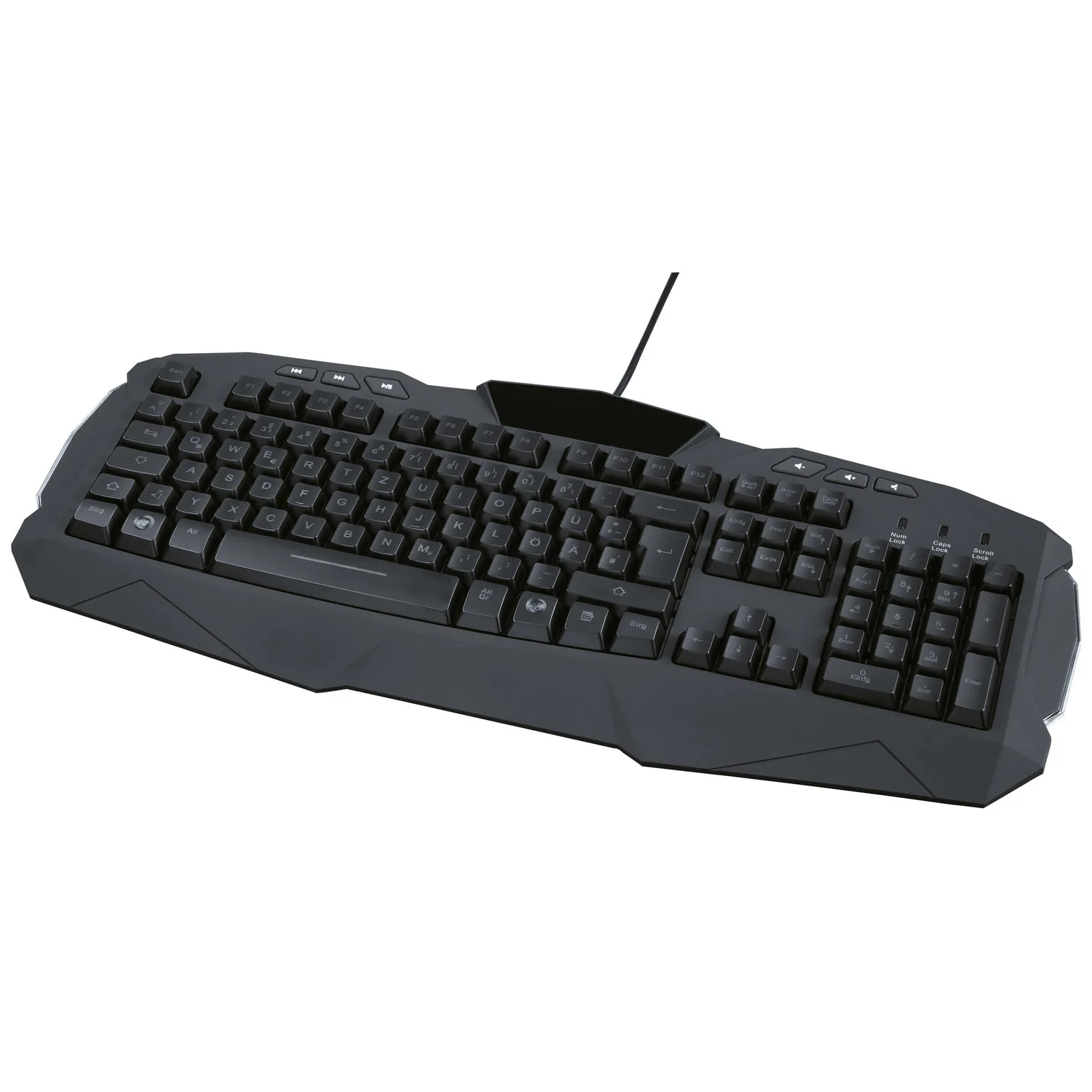 Tangentbord Urage Gaming Illuminated Nordisk Layout